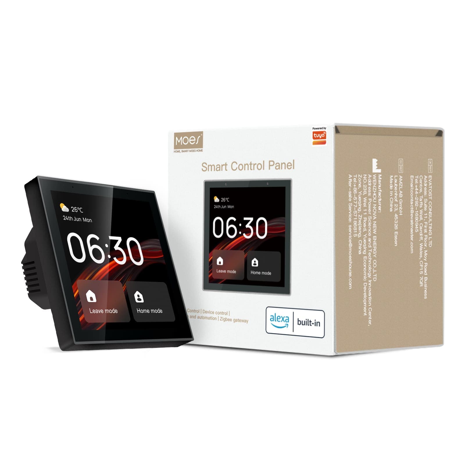 Home Control Panel – 4 inch