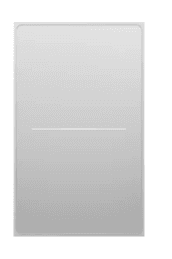Push-button Light Switch (White) – 2 buttons