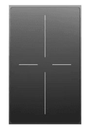 Push-button Light Switch (Grey) – 4 buttons