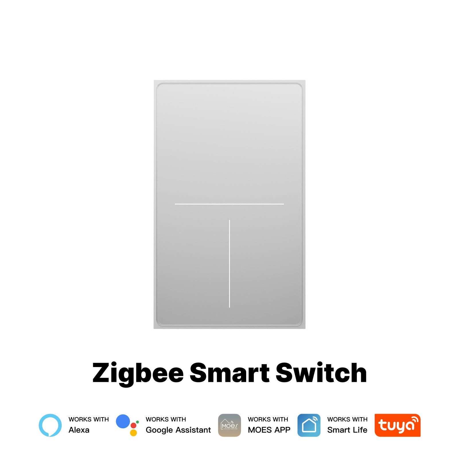3-Gang Star Feather Zigbee Switch