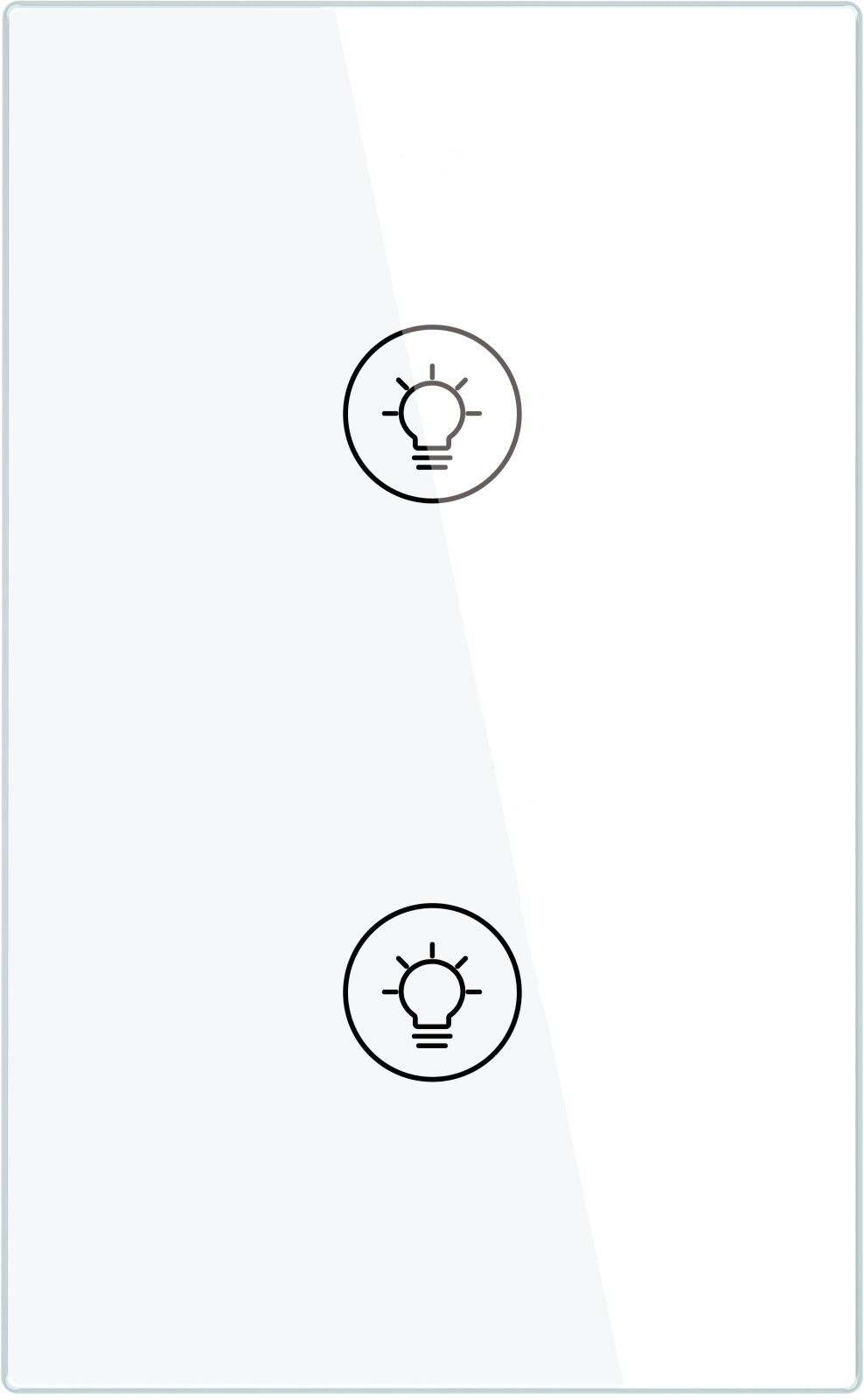 2-Gang Zigbee Touch Dimmer